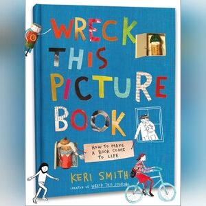 Wreck This Picture Activity Book For Young Creators Imagination, Hardcover